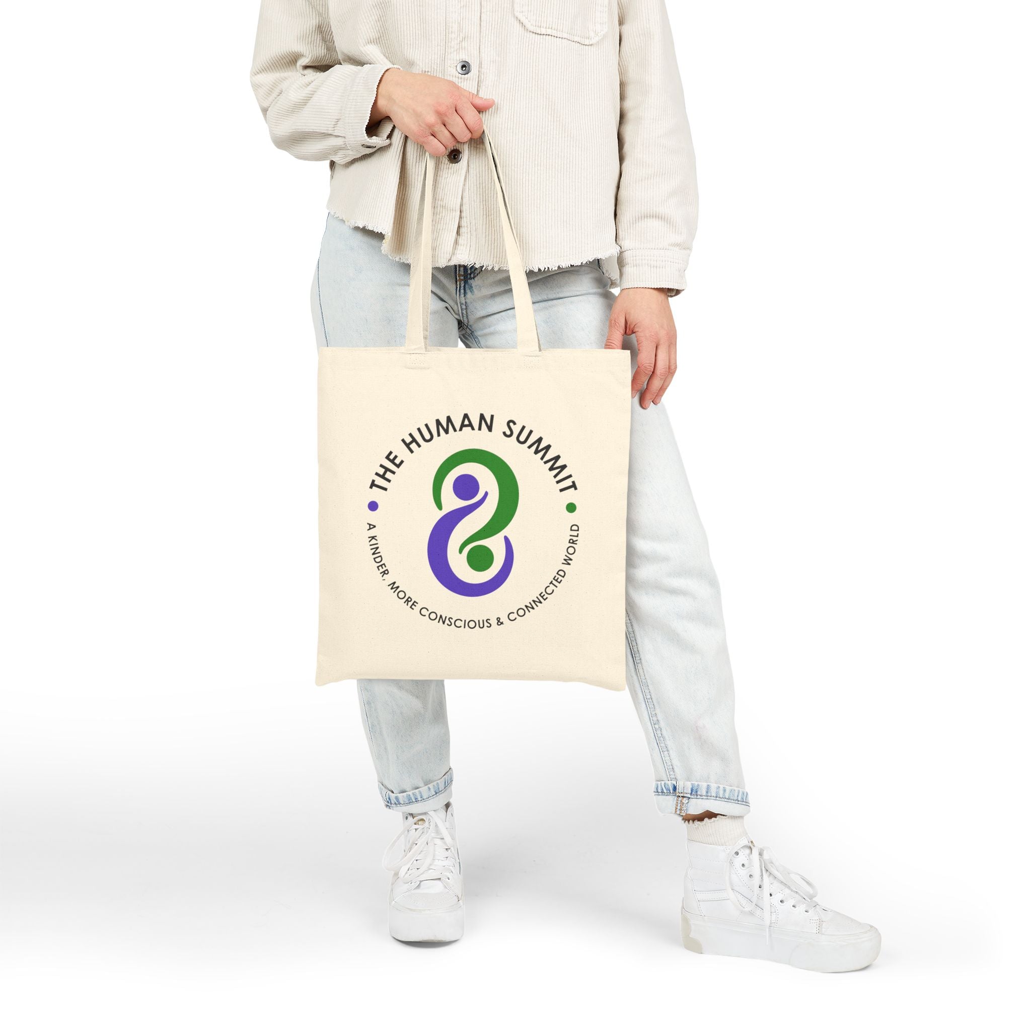 Kinder, More Connected Tote Bag - The Human Summit Collection